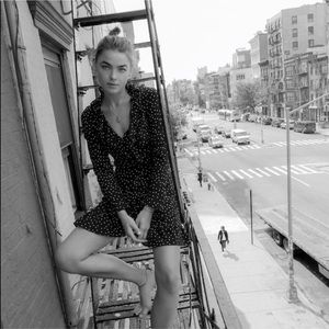 Realisation Par Alexandra Dress In Navy Star XS